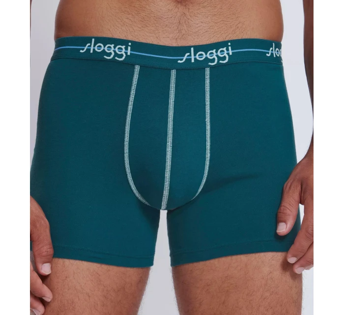 Pánske boxerky Start Hipster C2P box - UNKNOWN - tyrkysová V017 - SLOGGI Pánske boxerky Start Hipster C2P box - UNKNOWN - tyrkysová V017 - SLOGGI