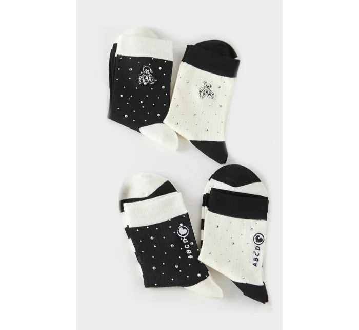 WiK SO&LI QY009-11 Dámske ponožky 060 Zirconia vzor 35-42