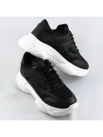 Čierne dámske športové topánky (170)