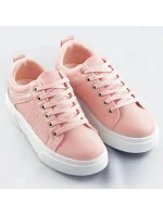 Ružové dámske športové topánky (S221)