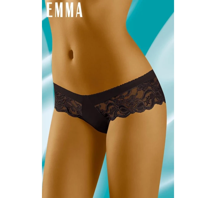 Dámske nohavičky Emma black - WOLBAR