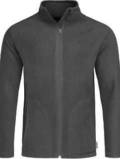 Stedman Fleece Jacket Men Pánska fleecová bunda 05.5030 grey steel