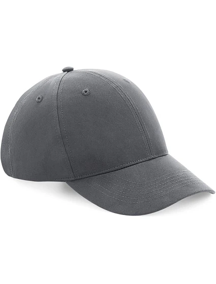 Beechfield B 70R 6-panelová čiapka z recyklovaného materiálu Pro-Style 53.0070 grafitovo šedá Beechfield B 70R 6-panelová čiapka z recyklovaného materiálu Pro-Style 53.0070 grafitovo šedá