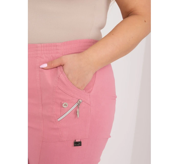 Spodnie AT SP model 19658731 ciemny różowy - FPrice Spodnie AT SP model 19658731 ciemny różowy - FPrice