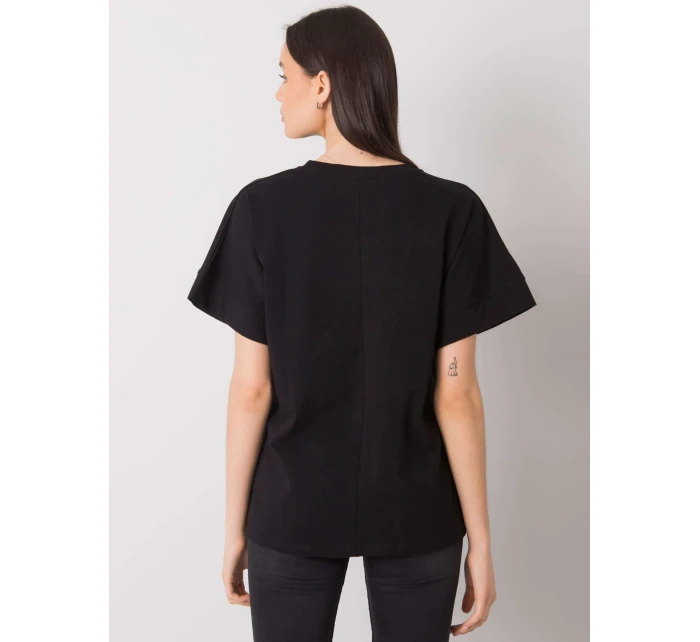 Tričko RV TS 6726.84P čierne Tričko RV TS 6726.84P čierne