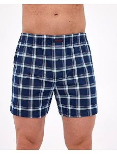 Pánske boxerky Comfort 002/323 Blue Mix Pattern - Cornette