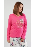 Dámske pyžamo dlhé Rose