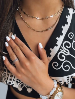 Zlatý náhrdelník HESUS FashionStreet IY0093