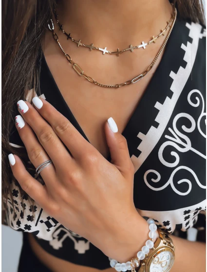 Zlatý náhrdelník Dstreet model 21969674 - FashionStreet