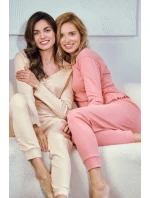 Dámské pyžamo Vicky model 20318536 dł/r SXL Z25 - Taro