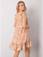 Šaty 346 SK 035.48 oranžová