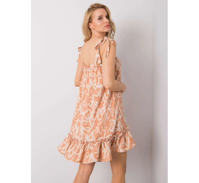Šaty 346 SK 035.48 oranžová