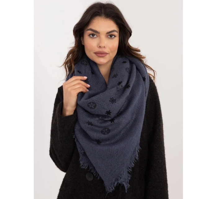 Šála AT SZ model 20595623 tmavě modrá - FPrice Šála AT SZ model 20595623 tmavě modrá - FPrice