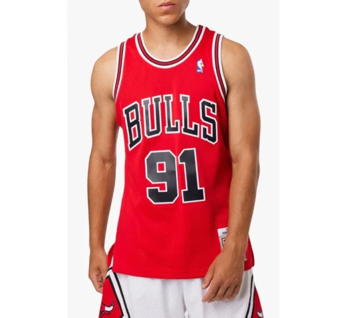 Chicago Bulls NBA M tričko pánské model 20274279 - Mitchell & Ness Chicago Bulls NBA M tričko pánské model 20274279 - Mitchell & Ness