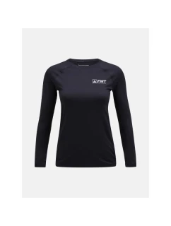 W model 21448580 Spirit Crew mikina černá - Peak Performance