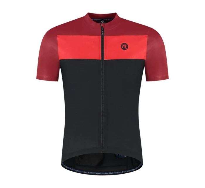 Rogelli CORE BLOCK dres čierny/červený 7XL