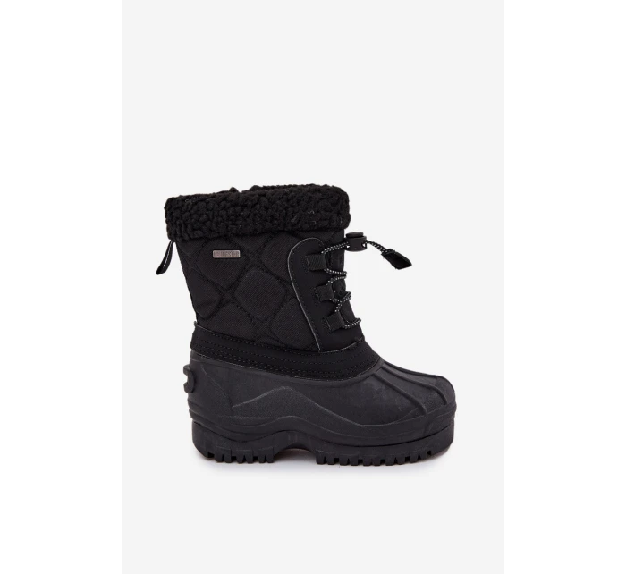 Zateplené dětské sněhule na zip Big Star model 21705995 Černé - Big Star Shoes