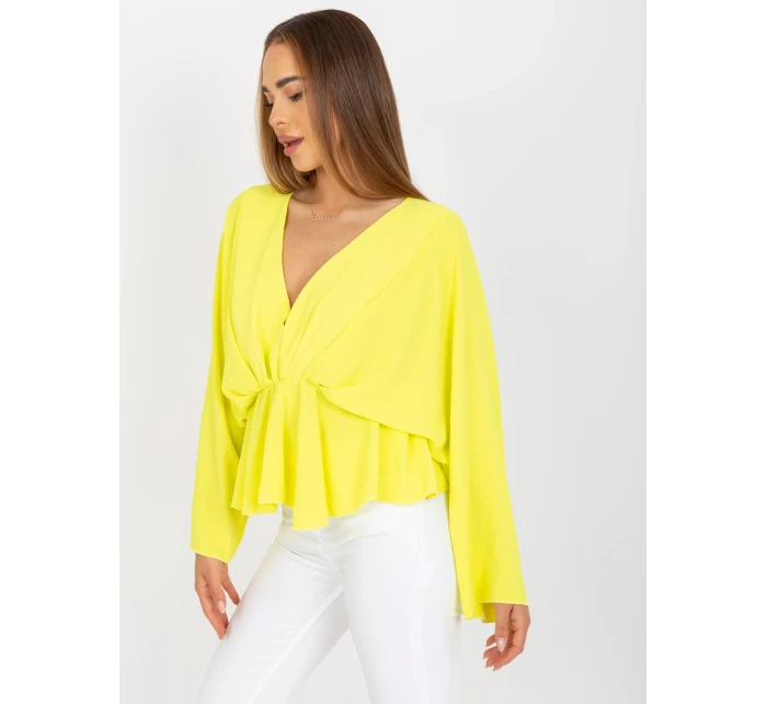 Blúzka DHJ BZ 11979.67 žltá Blúzka DHJ BZ 11979.67 žltá