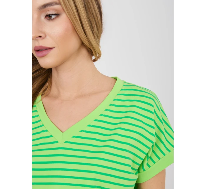 Tričko RV TS A1124.90 svetlozelené Tričko RV TS A1124.90 svetlozelené