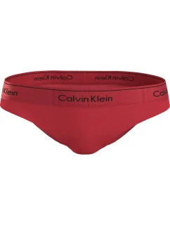Dámske nohavičky BIKINI 000QF7451E XAT červené - Calvin Klein