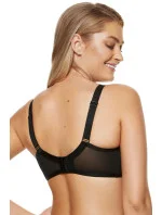 Dámska podprsenka Lara-B4 Black - Gorteks Dámska podprsenka Lara-B4 Black - Gorteks