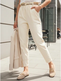 Dámské látkové kalhoty yellow Dstreet model 21975637 - FashionStreet