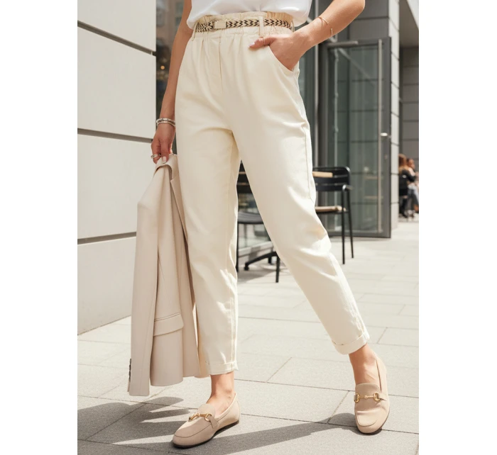 Dámské látkové kalhoty yellow Dstreet model 21975637 - FashionStreet