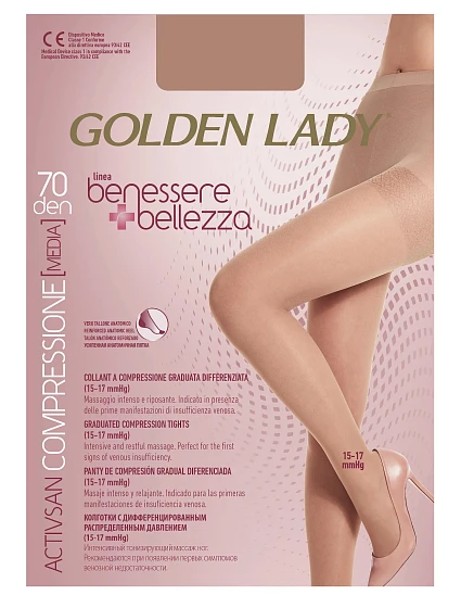 Dámské punčochové kalhoty & 70 den model 13961809 - Golden Lady Dámské punčochové kalhoty & 70 den model 13961809 - Golden Lady