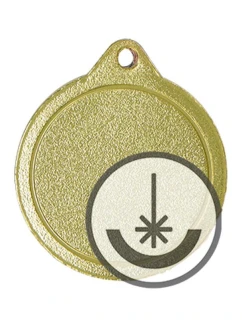 Medal grawerowany laserem- RMI