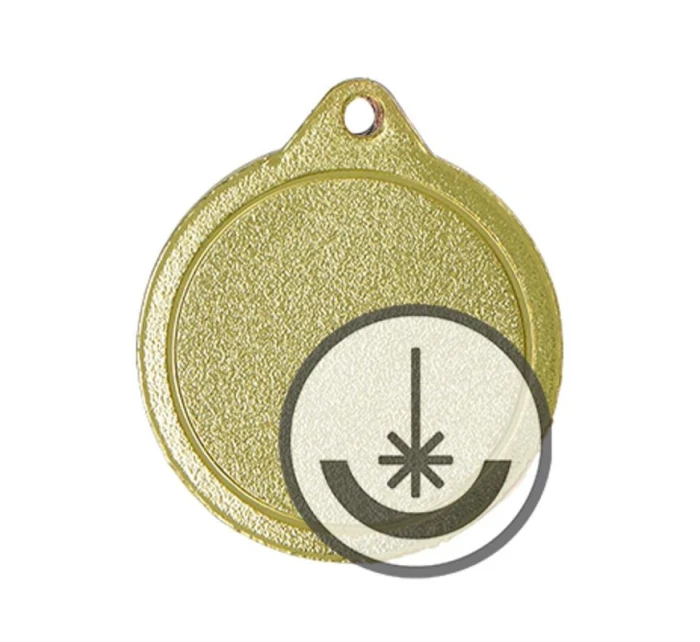 Laserom gravírovaná medaila - RMI