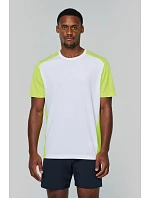 PA Pánské kontrastní sportovní tričko 20. white/navy model 22448507 - Kariban ProAct PA Pánské kontrastní sportovní tričko 20. white/navy model 22448507 - Kariban ProAct