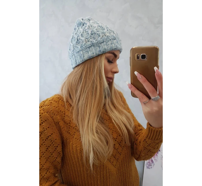 Dámska čiapka Eliza K205 modrá