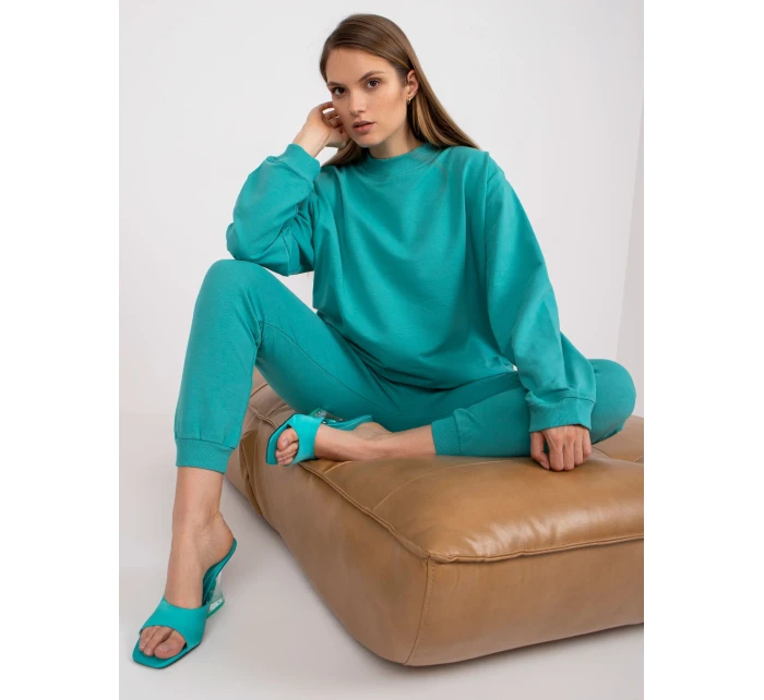 Mikina AP BL A R001 tyrkysová Mikina AP BL A R001 tyrkysová