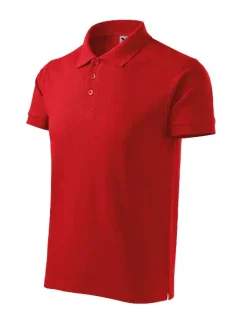 Bavlnená polokošeľa Heavy červená