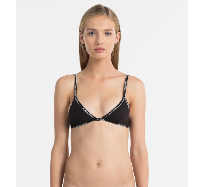 Podprsenka bez kostice QF1752E-001 čierna - Calvin Klein Podprsenka bez kostice QF1752E-001 čierna - Calvin Klein