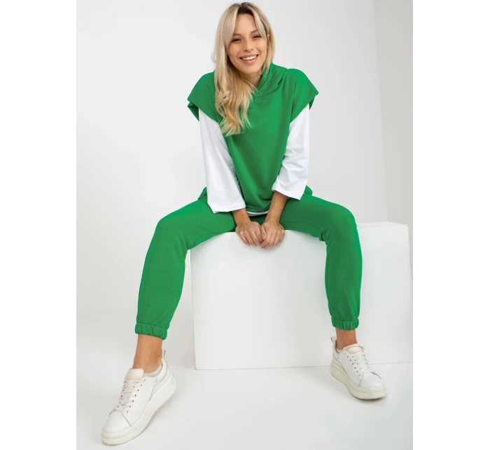 Tepláková sada EM KMPL 764.64 zelená - FPrice