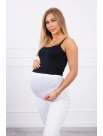 Dámské těhotenské džínové kalhoty model 18837923 Bílá - Kesi