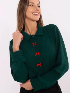 Košeľa s dlhým rukávom model 203946 Taliansko Moda