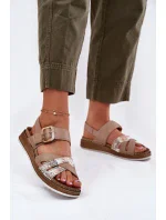 Sandále model 215159 Krok vo veľkom štýle