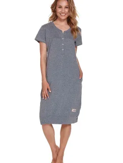 Dámske tehotenské tričko 4348 sivé - Doctornap