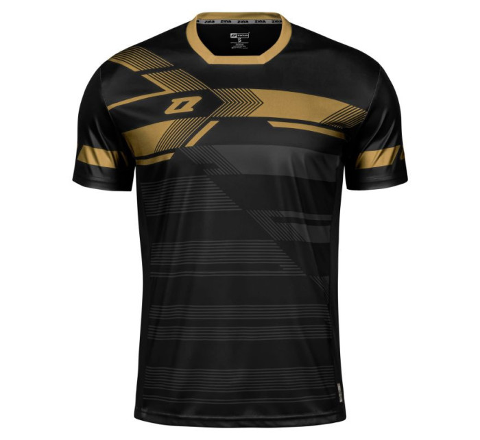 Zápasové tričko Zina La Liga (čierne/zlaté) M 72C3-99545