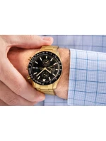 Pánské hodinky Chronograph Sapphire Gold Black model 21807593 - Giewont Pánské hodinky Chronograph Sapphire Gold Black model 21807593 - Giewont