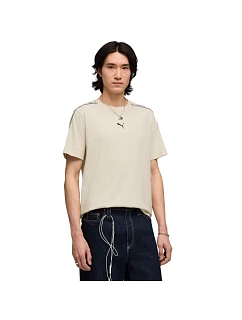 Pánské tričko Tape Tee beige model 22068635 - Puma