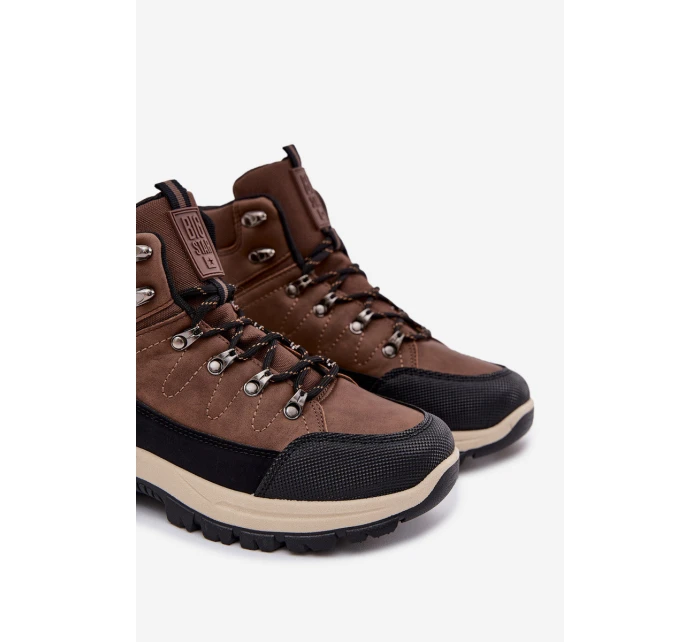 Buty Trekkingowe Męskie Big Star SS174049 Brązowe