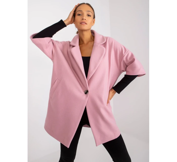 Dámsky kabát CHA PL 0409.30x svetlo ružový Dámsky kabát CHA PL 0409.30x svetlo ružový
