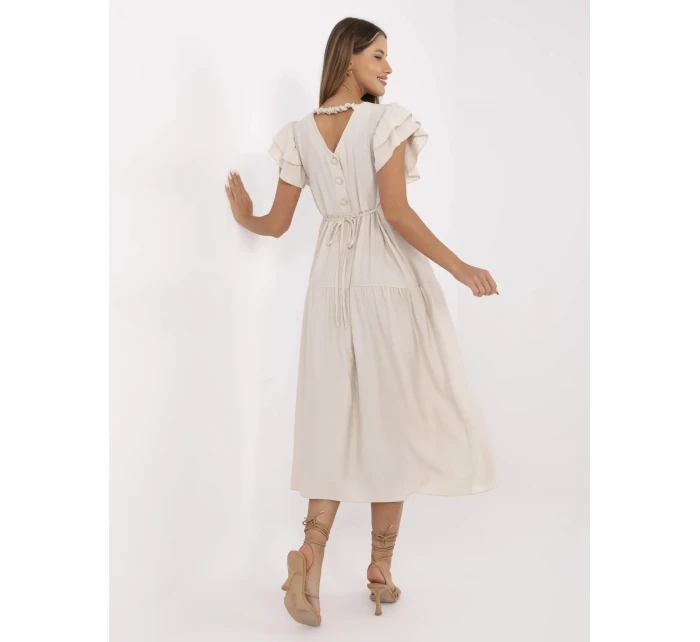 Šaty MI SK A2489.21 svetlo béžové