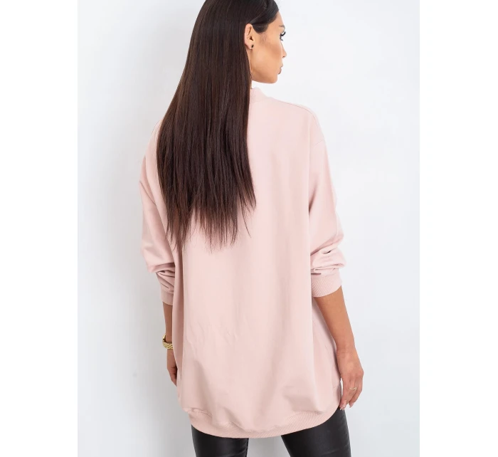 Mikina RV BL 5185.93P svetlo ružová