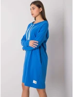 Šaty RV SK model 16162001 tmavě modrá - FPrice Šaty RV SK model 16162001 tmavě modrá - FPrice