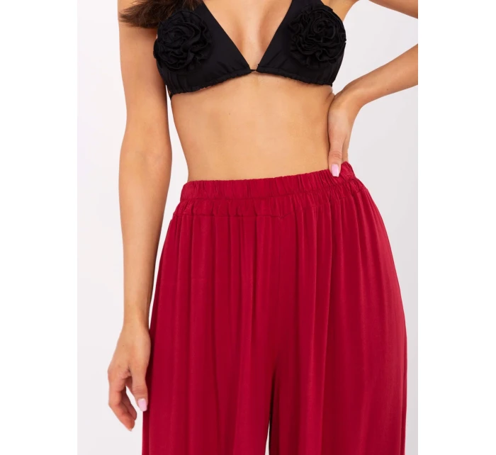 Spodnie TW SP BI model 20862984 bordowy - FPrice Spodnie TW SP BI model 20862984 bordowy - FPrice