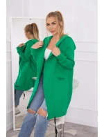 Zateplená mikina 21622 zelená - Kesi Zateplená mikina 21622 zelená - Kesi